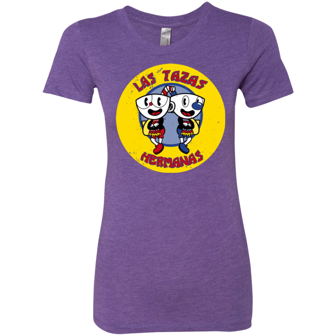 T-Shirts Purple Rush / Small las tazas hermanas Women's Triblend T-Shirt