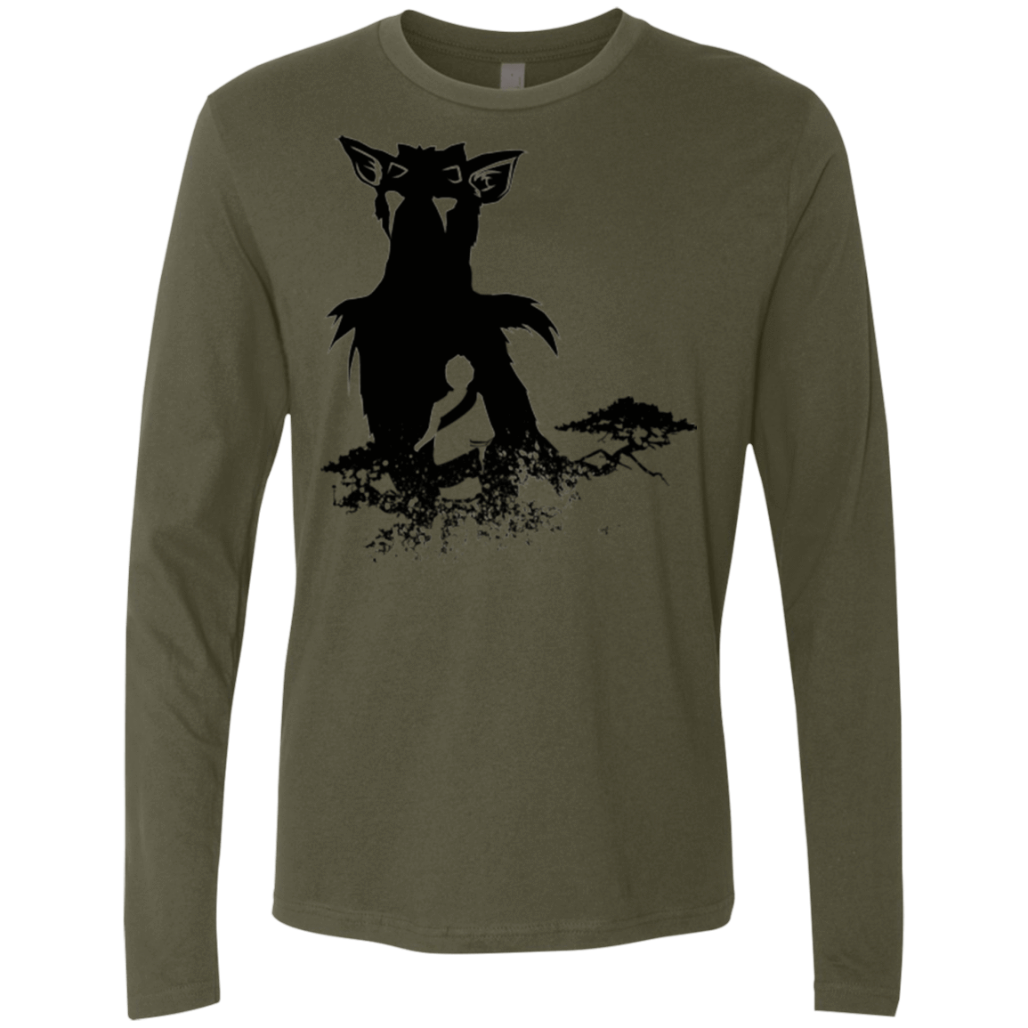 T-Shirts Military Green / Small Last guardian Men's Premium Long Sleeve