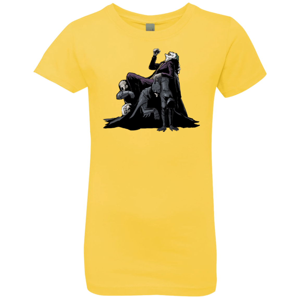 T-Shirts Vibrant Yellow / YXS Last laugh Girls Premium T-Shirt