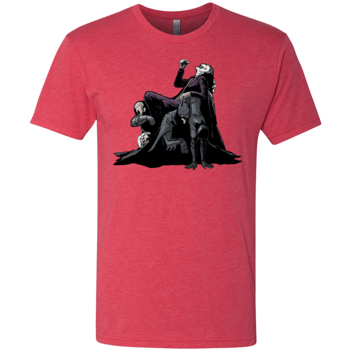 T-Shirts Vintage Red / Small Last laugh Men's Triblend T-Shirt