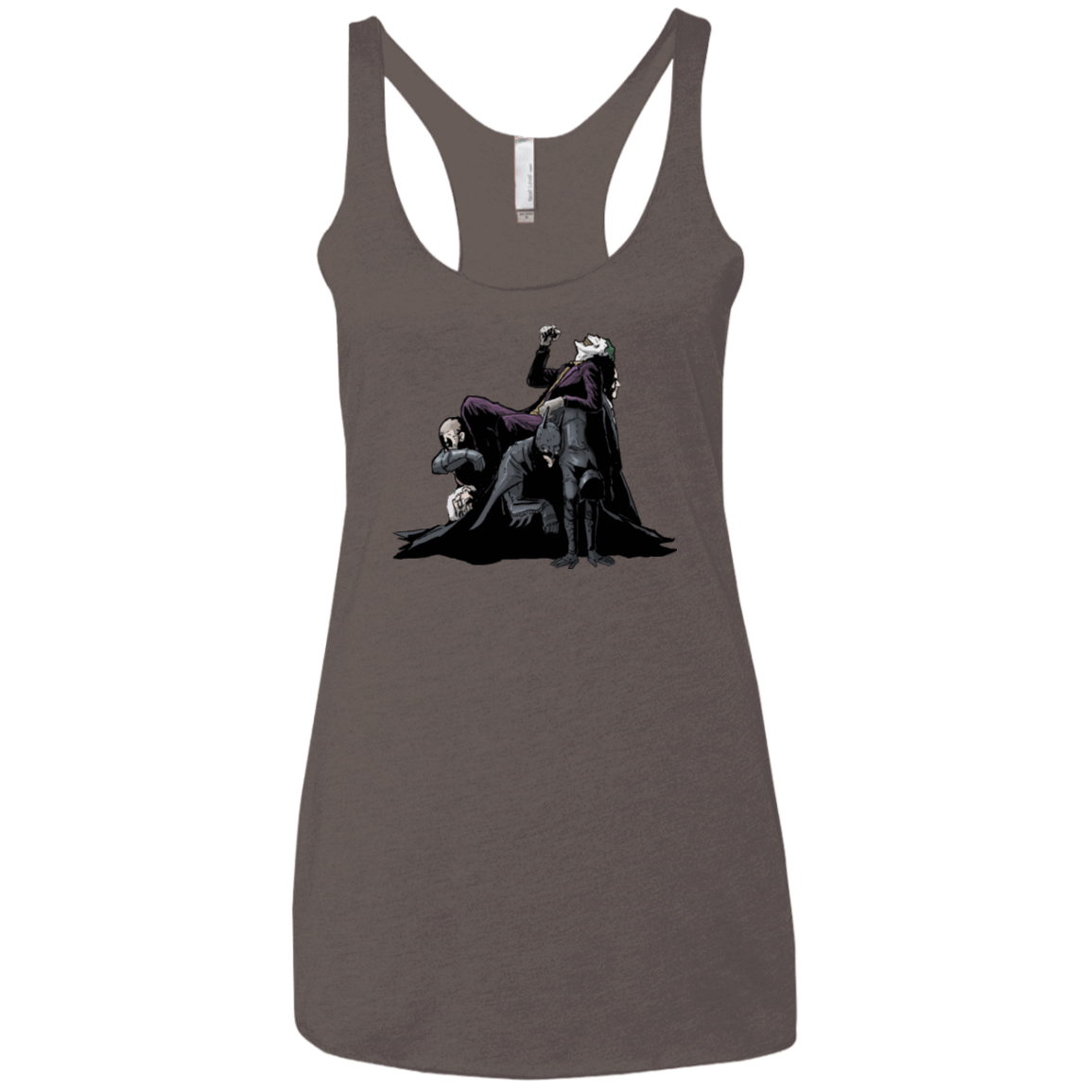 T-Shirts Macchiato / X-Small Last laugh Women's Triblend Racerback Tank