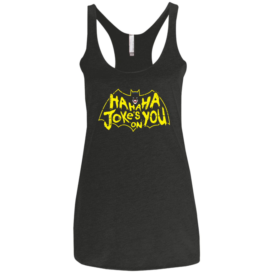 T-Shirts Vintage Black / X-Small Last Laugh Women's Triblend Racerback Tank