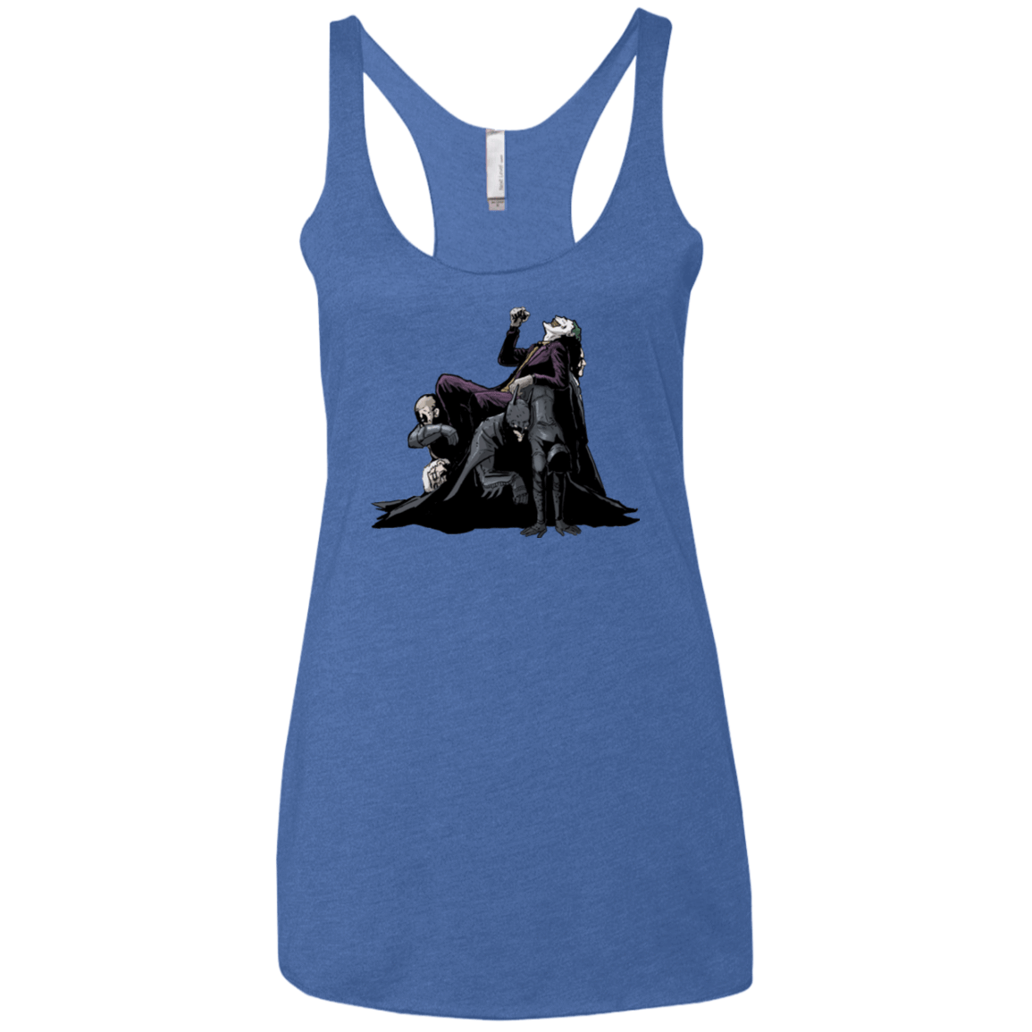 T-Shirts Vintage Royal / X-Small Last laugh Women's Triblend Racerback Tank