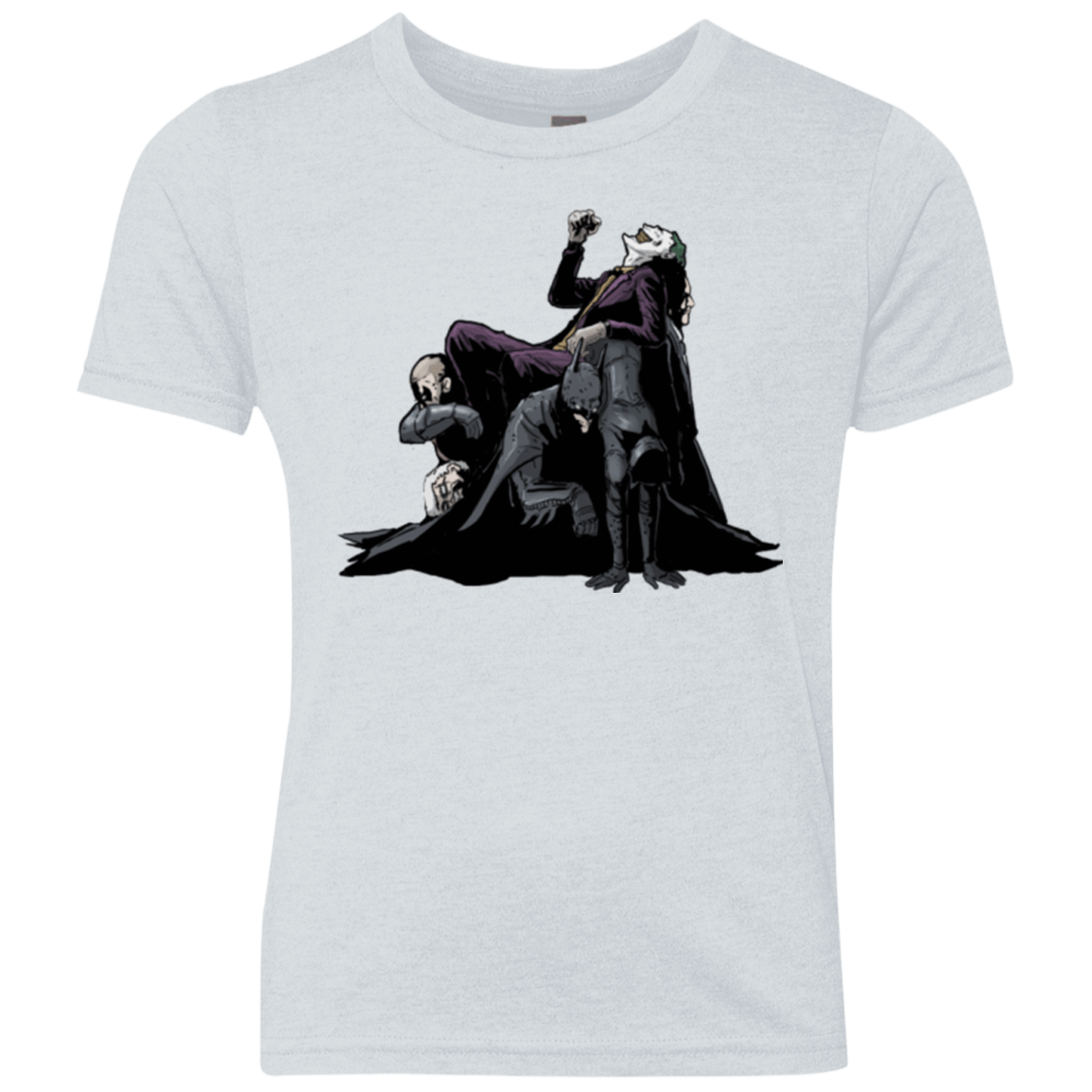 T-Shirts Heather White / YXS Last laugh Youth Triblend T-Shirt