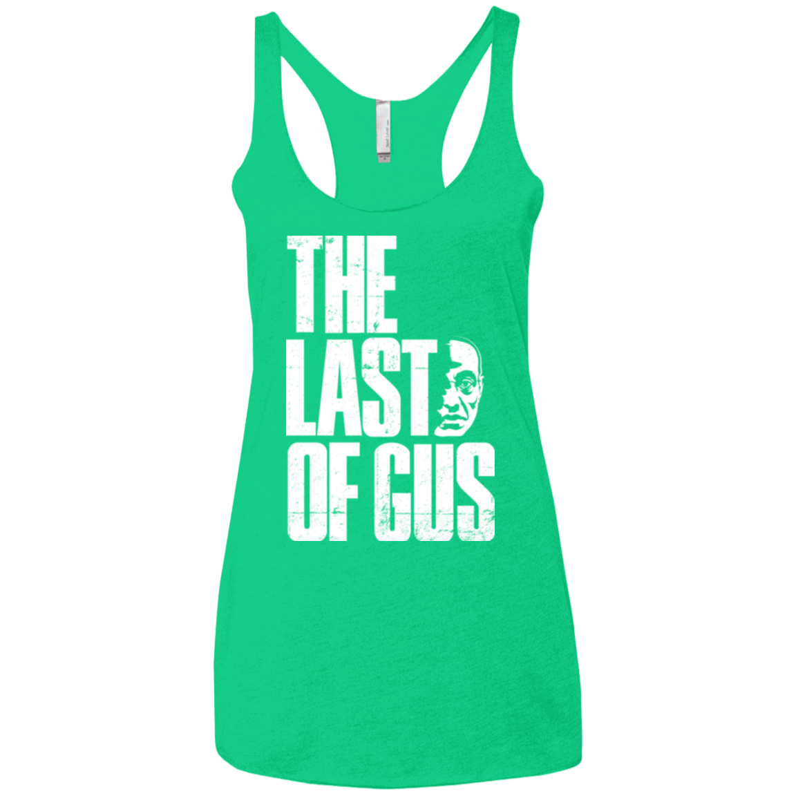 T-Shirts Envy / X-Small Last of Gus Women's Triblend Racerback Tank