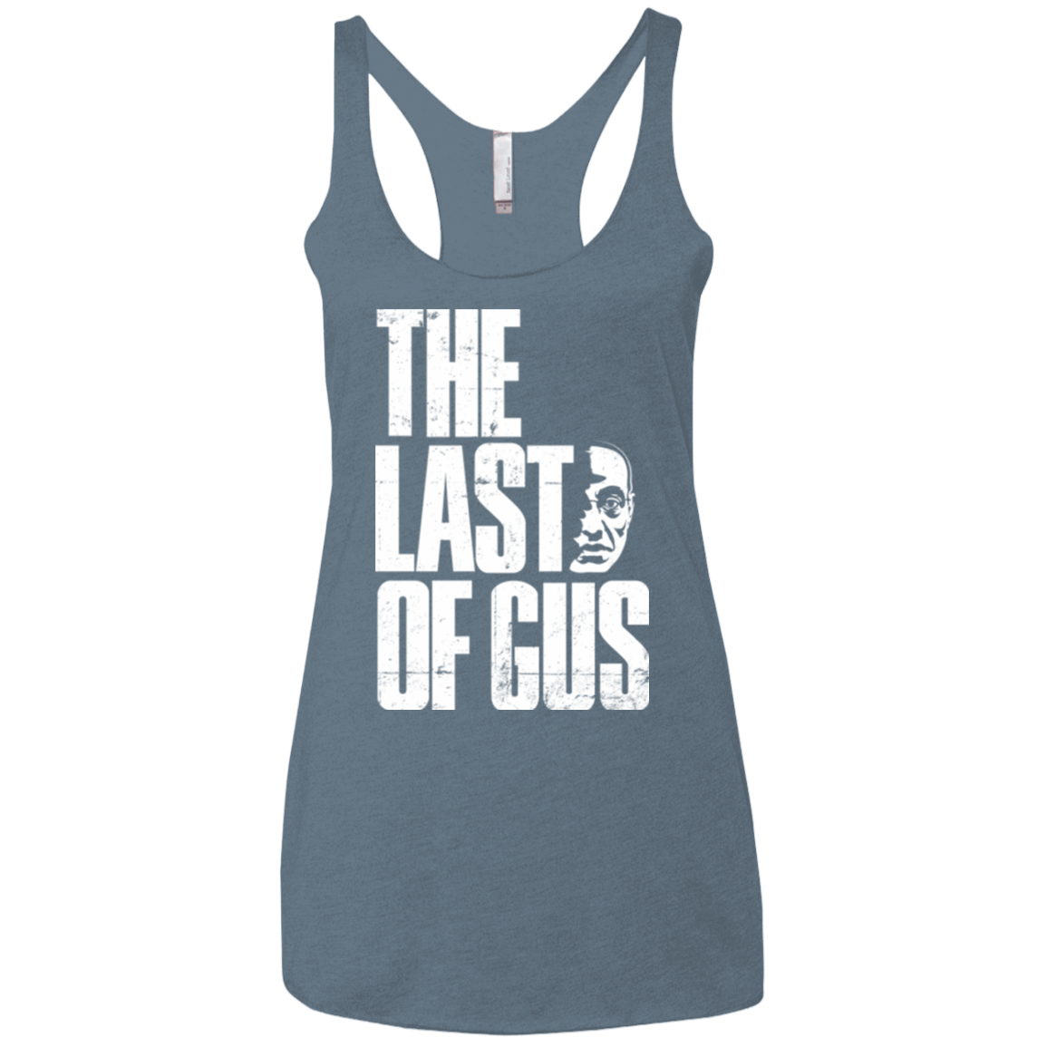 T-Shirts Indigo / X-Small Last of Gus Women's Triblend Racerback Tank