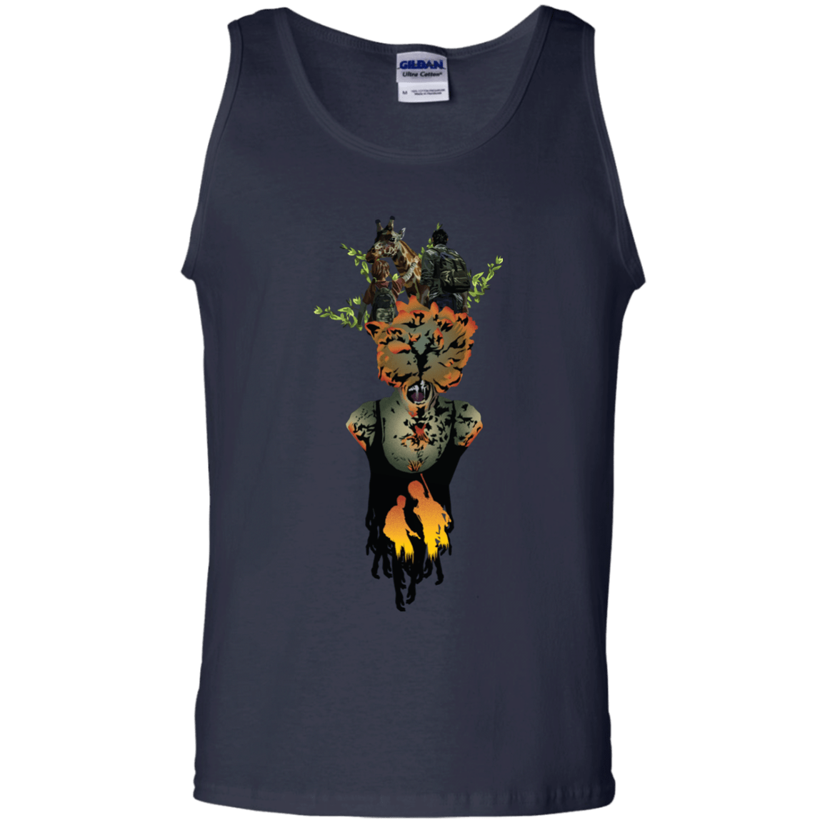 T-Shirts Navy / S Last of Us Men's Tank Top