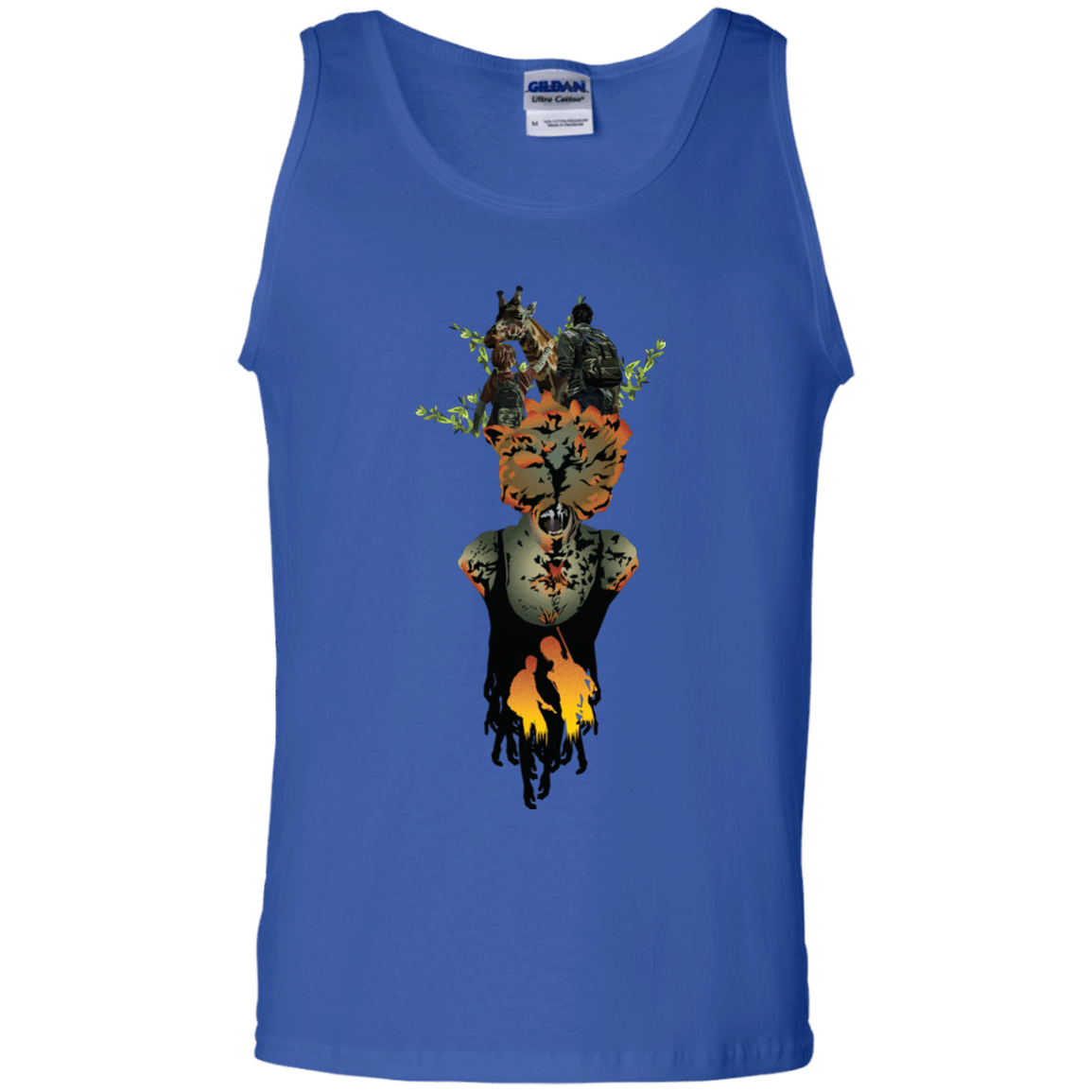 T-Shirts Royal / S Last of Us Men's Tank Top