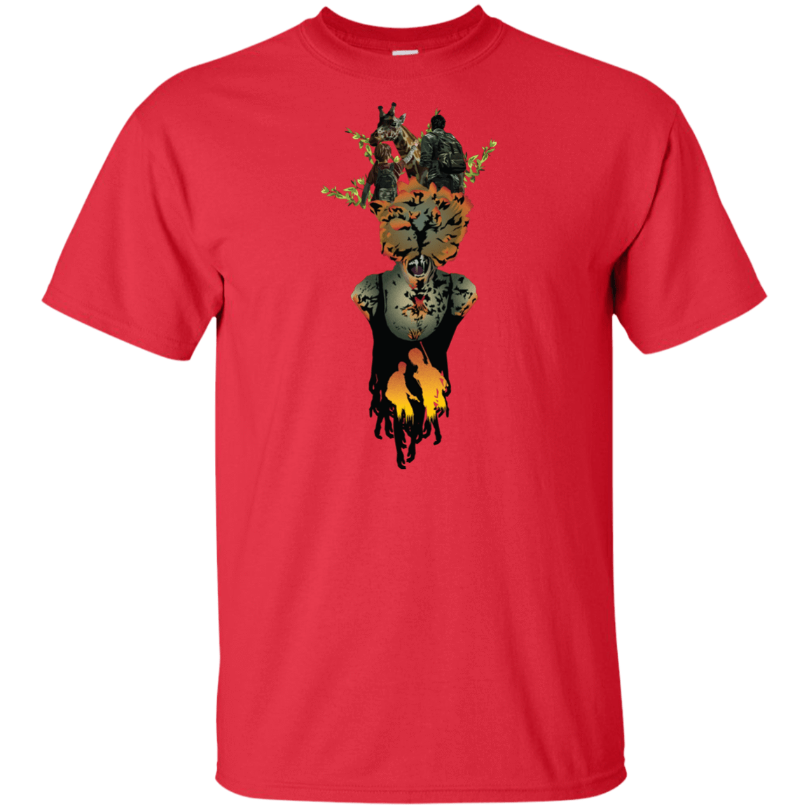 T-Shirts Red / XLT Last of Us Tall T-Shirt