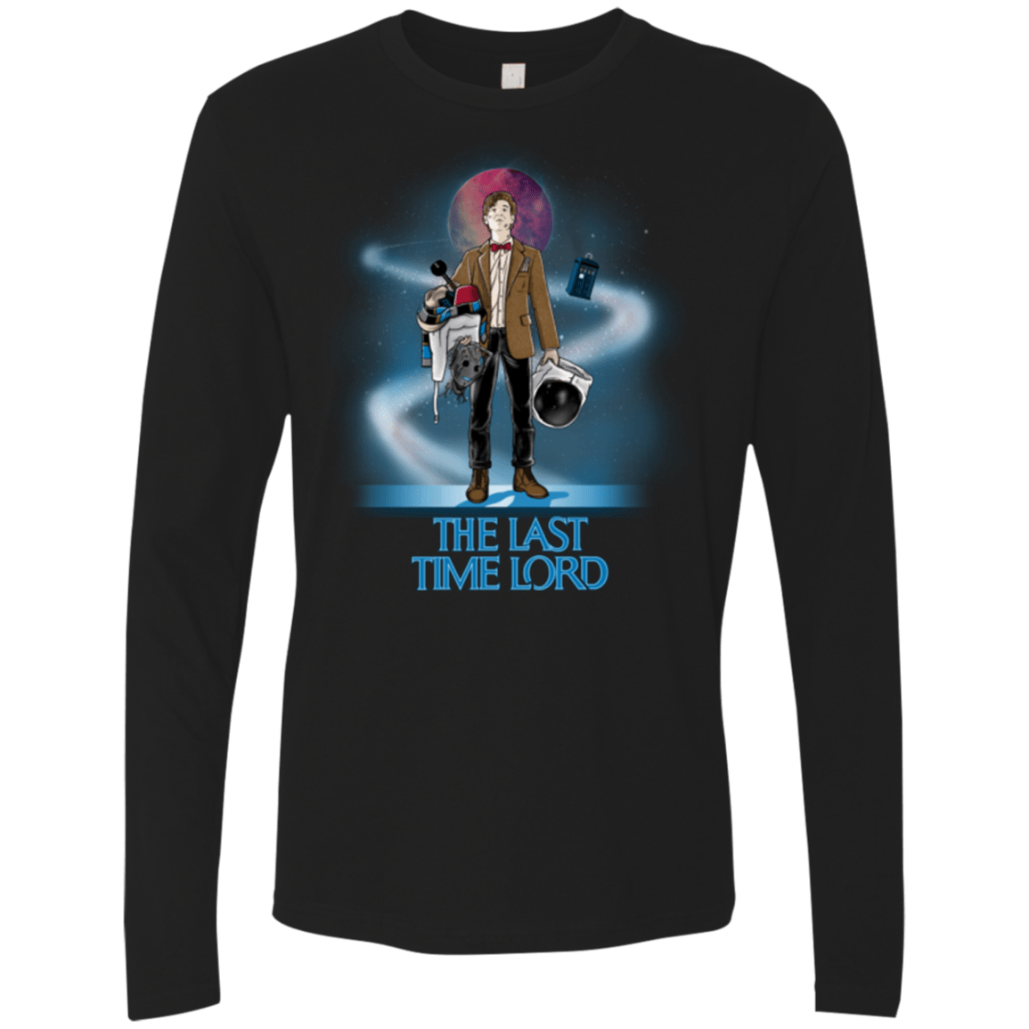 T-Shirts Black / Small Last Time Lord Men's Premium Long Sleeve