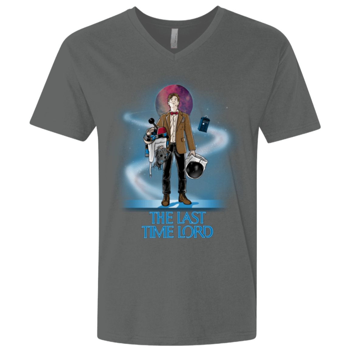 T-Shirts Heavy Metal / X-Small Last Time Lord Men's Premium V-Neck