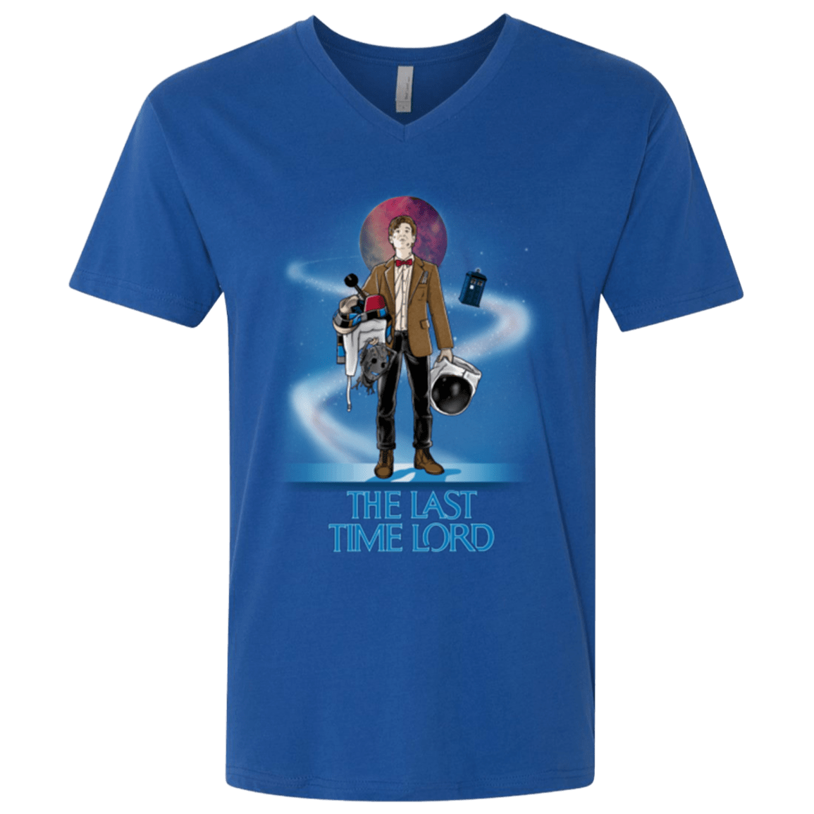 T-Shirts Royal / X-Small Last Time Lord Men's Premium V-Neck