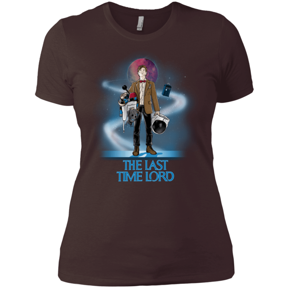 T-Shirts Dark Chocolate / X-Small Last Time Lord Women's Premium T-Shirt