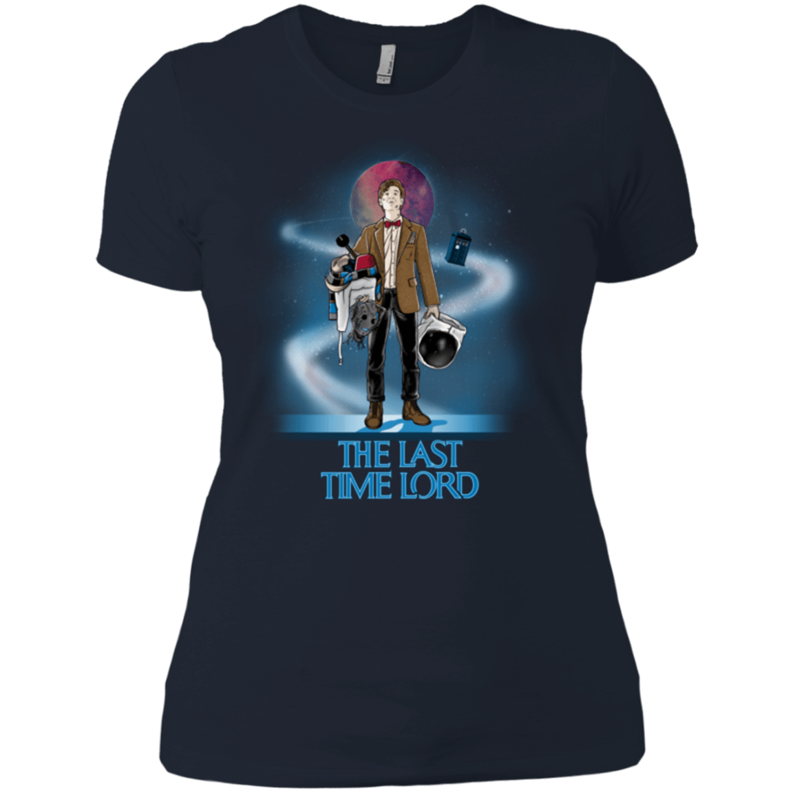 T-Shirts Midnight Navy / X-Small Last Time Lord Women's Premium T-Shirt