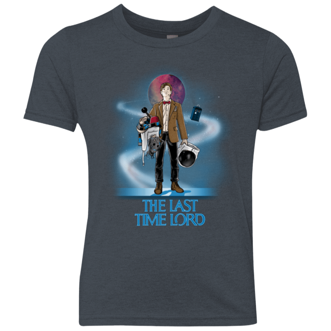 T-Shirts Vintage Navy / YXS Last Time Lord Youth Triblend T-Shirt