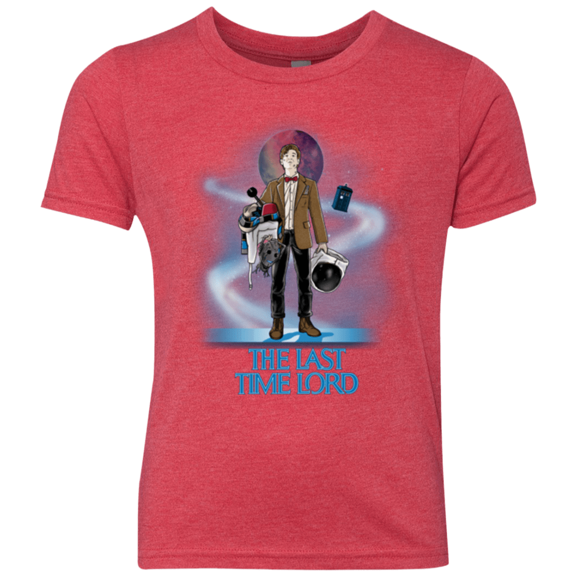 T-Shirts Vintage Red / YXS Last Time Lord Youth Triblend T-Shirt