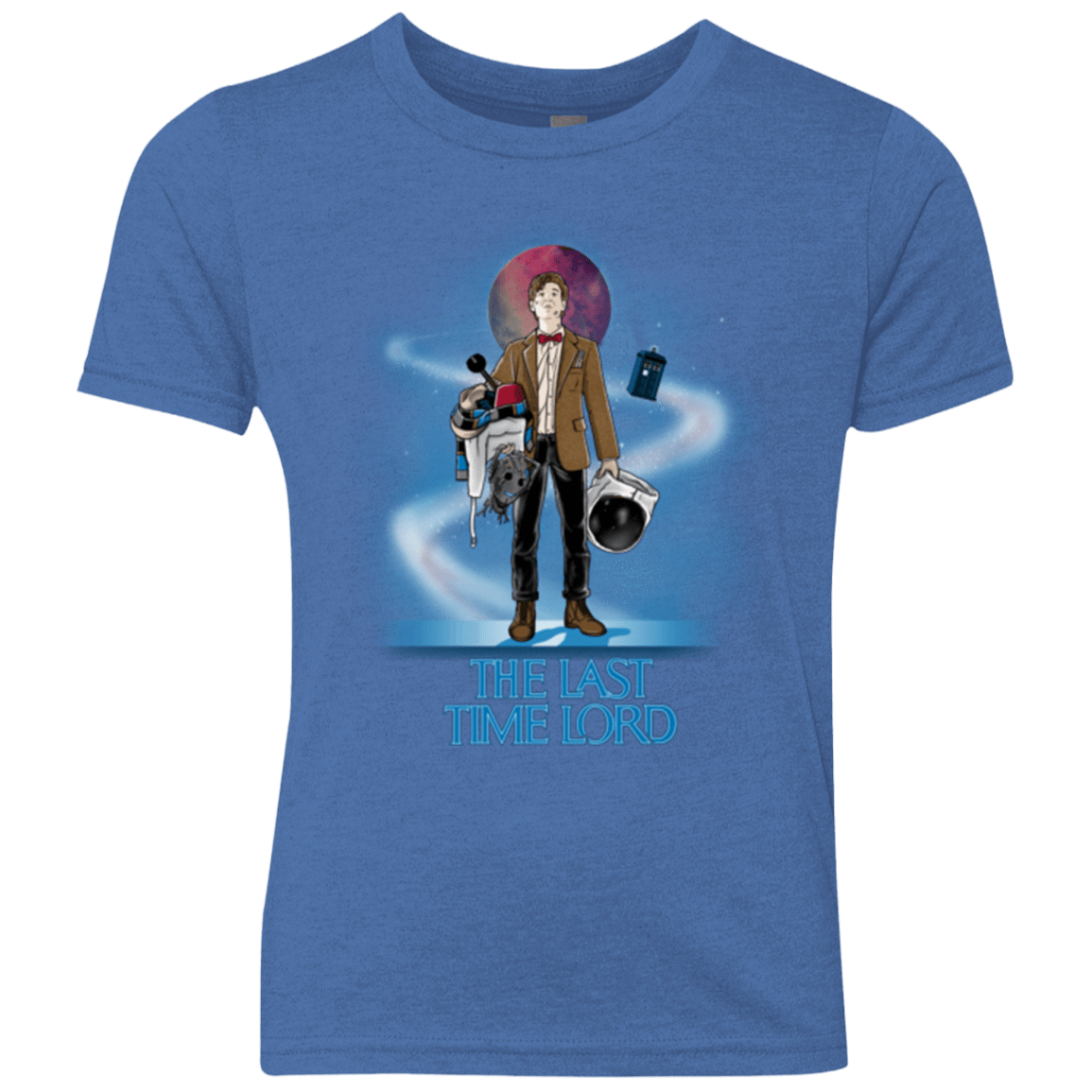 T-Shirts Vintage Royal / YXS Last Time Lord Youth Triblend T-Shirt