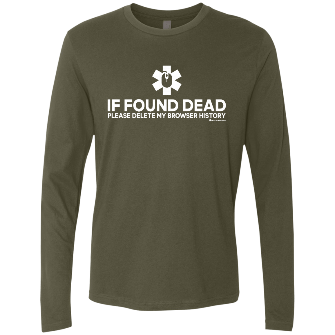 T-Shirts Military Green / Small Last Wish Men's Premium Long Sleeve