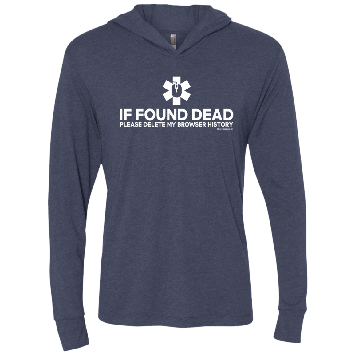 T-Shirts Vintage Navy / X-Small Last Wish Triblend Long Sleeve Hoodie Tee