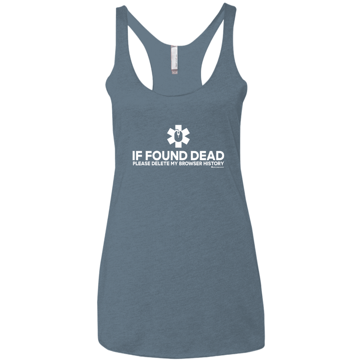 T-Shirts Indigo / X-Small Last Wish Women's Triblend Racerback Tank
