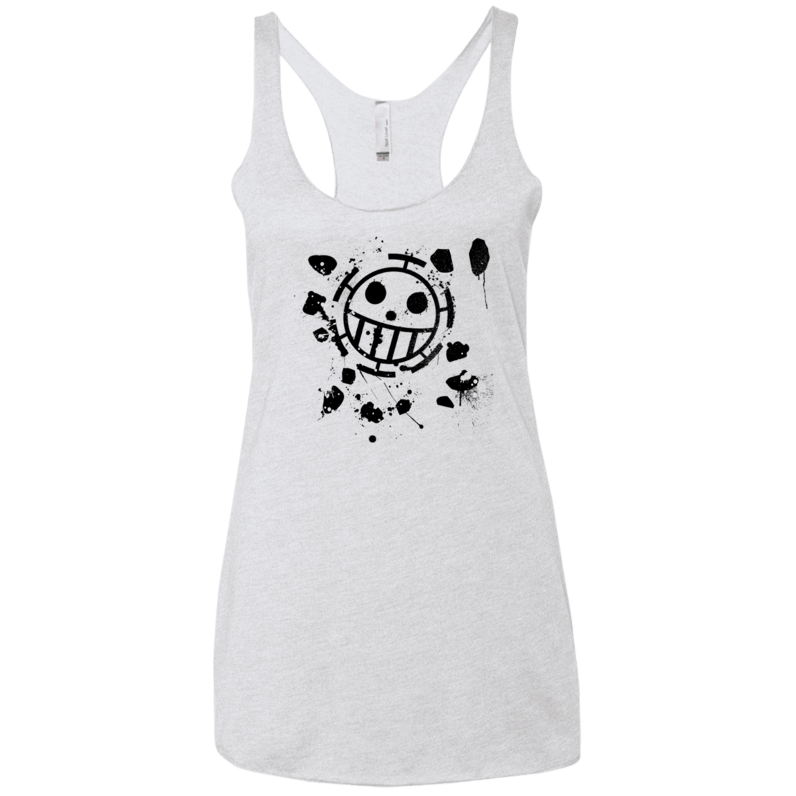 T-Shirts Heather White / X-Small Law Women's Triblend Racerback Tank