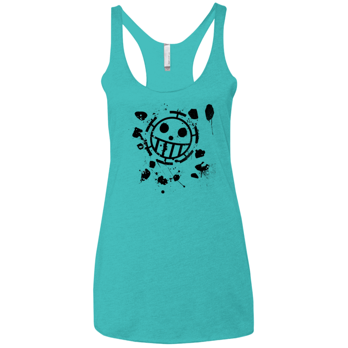 T-Shirts Tahiti Blue / X-Small Law Women's Triblend Racerback Tank