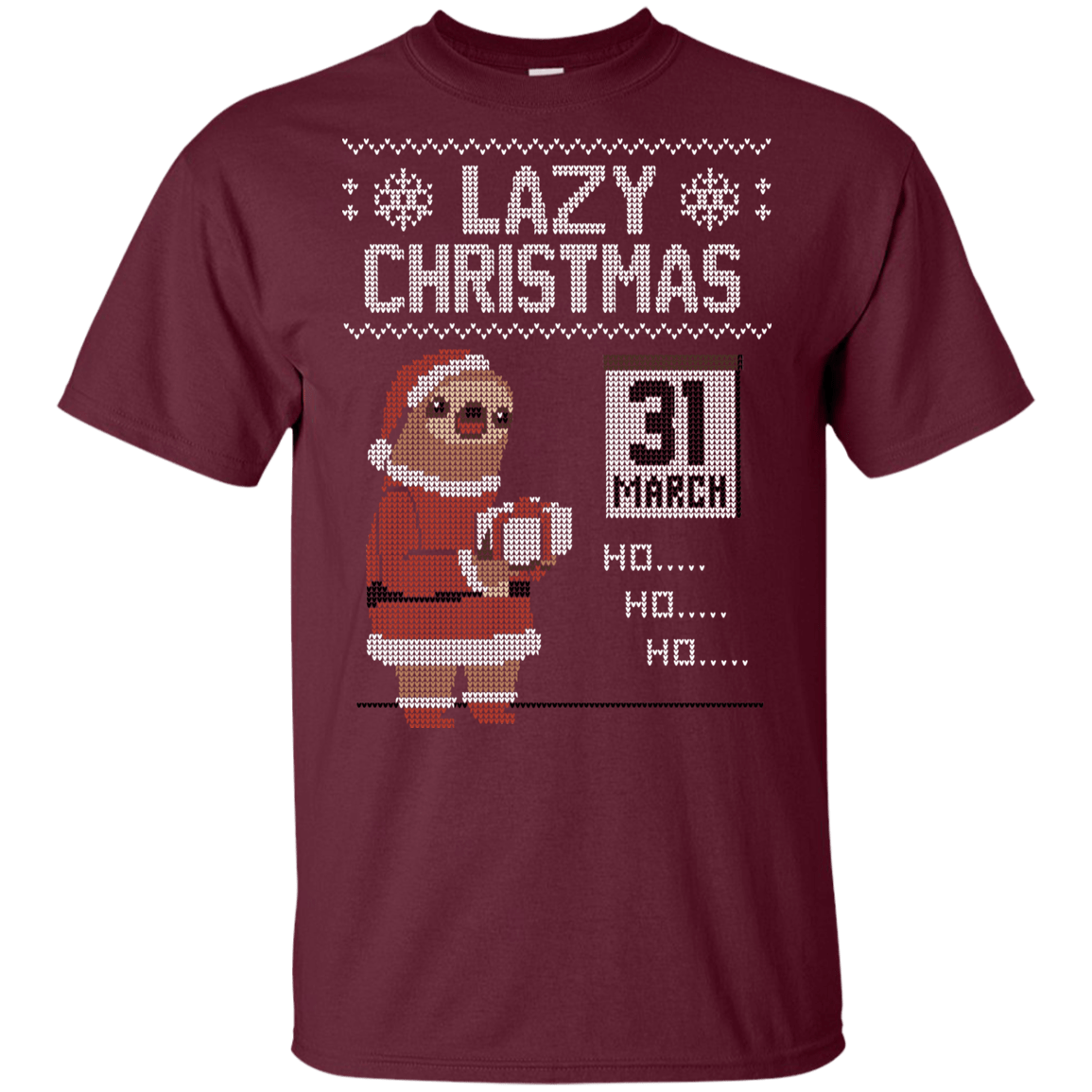 T-Shirts Lazy Christmas Youth T-Shirt