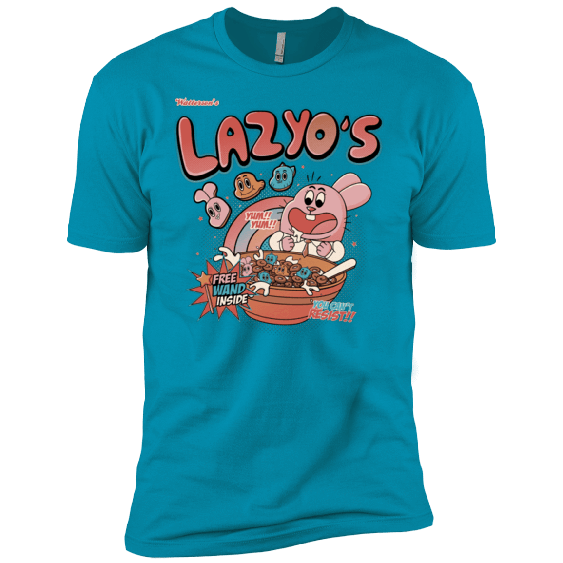T-Shirts Turquoise / YXS Lazyo's Boys Premium T-Shirt