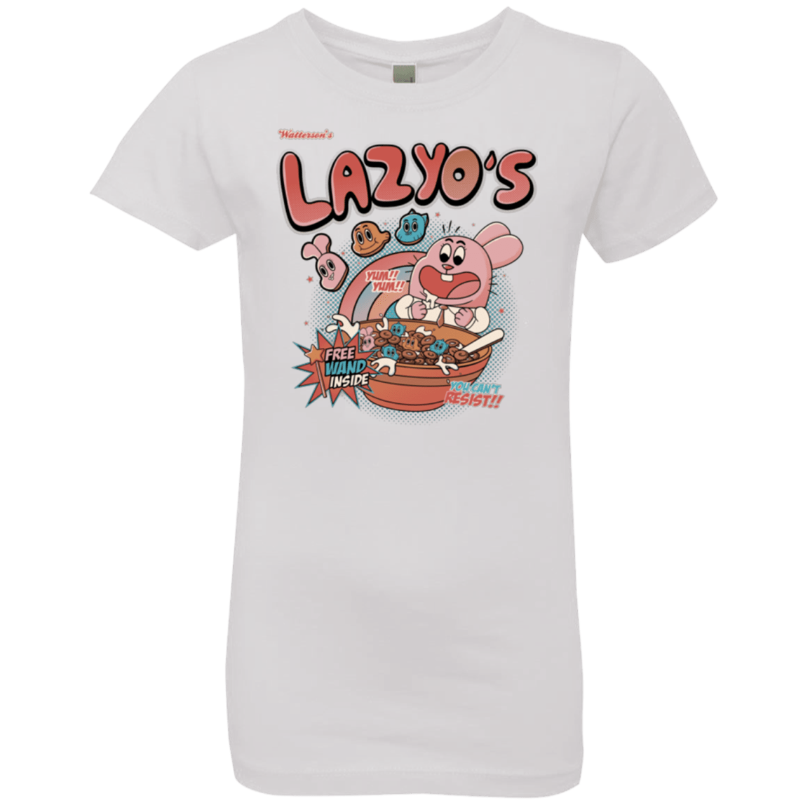 T-Shirts White / YXS Lazyo's Girls Premium T-Shirt