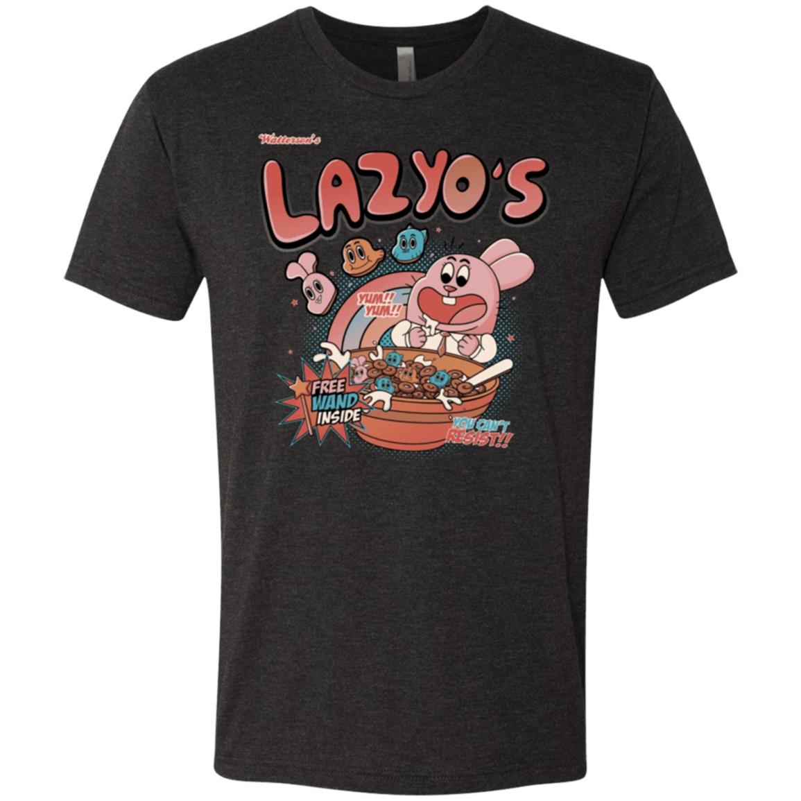 T-Shirts Vintage Black / Small Lazyo's Men's Triblend T-Shirt