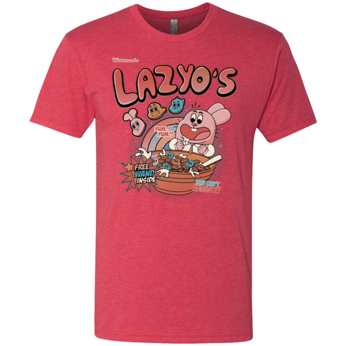 T-Shirts Vintage Red / Small Lazyo's Men's Triblend T-Shirt