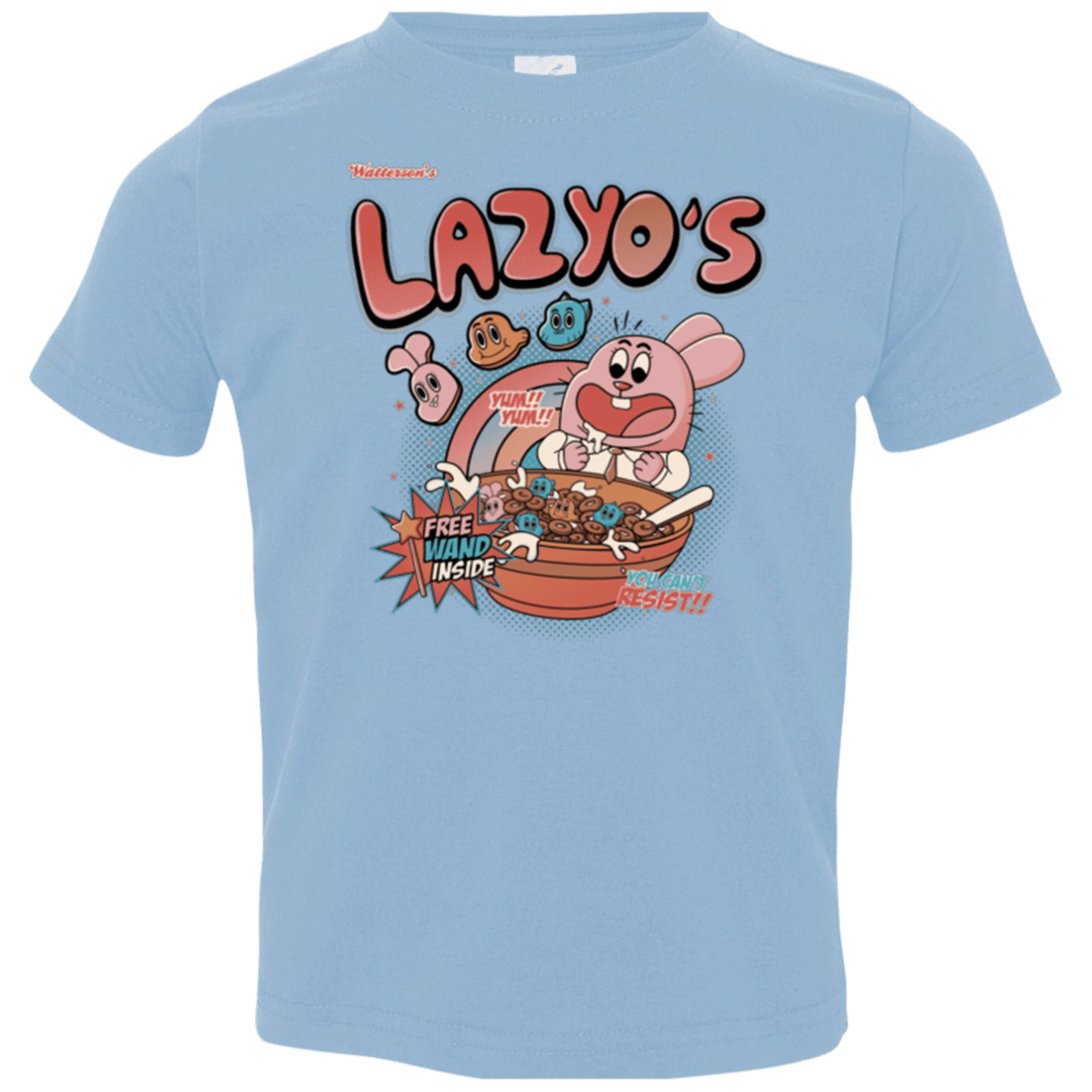 T-Shirts Light Blue / 2T Lazyo's Toddler Premium T-Shirt