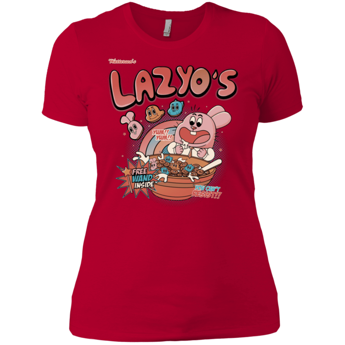 T-Shirts Red / X-Small Lazyo's Women's Premium T-Shirt
