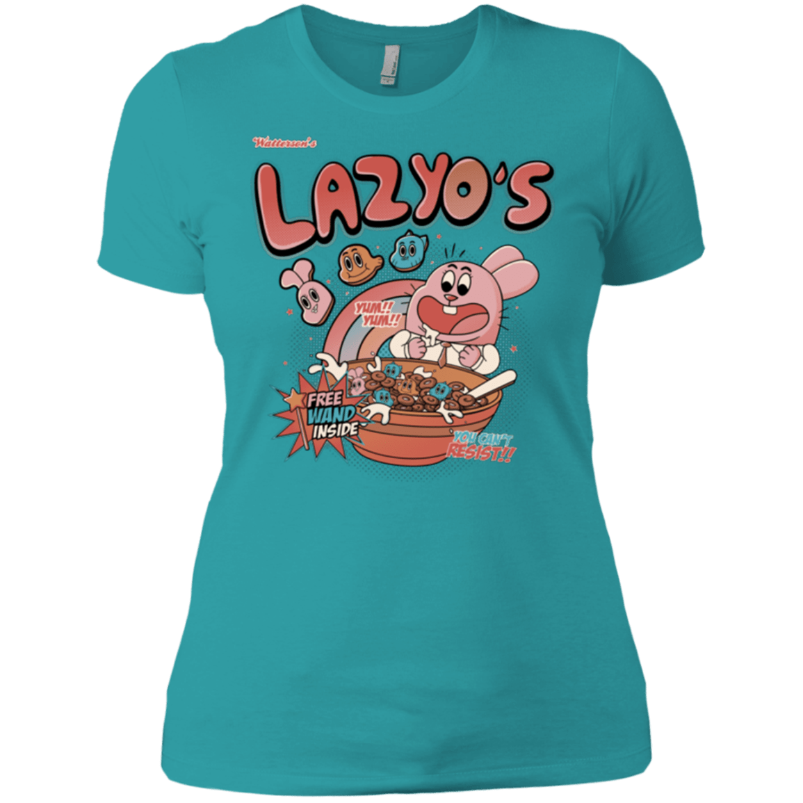 T-Shirts Tahiti Blue / X-Small Lazyo's Women's Premium T-Shirt