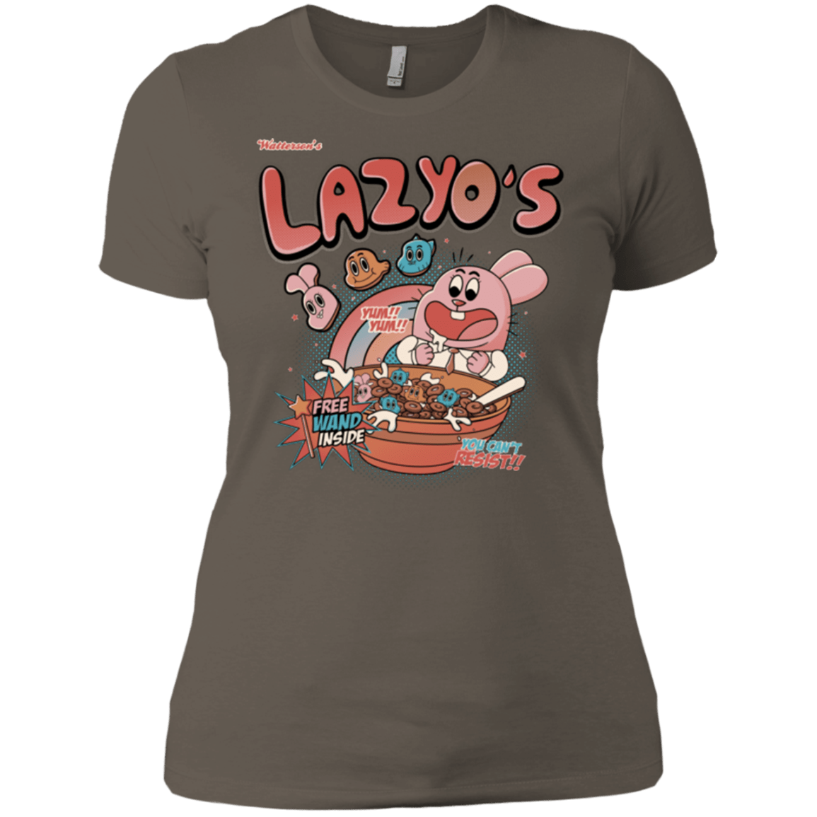 T-Shirts Warm Grey / X-Small Lazyo's Women's Premium T-Shirt