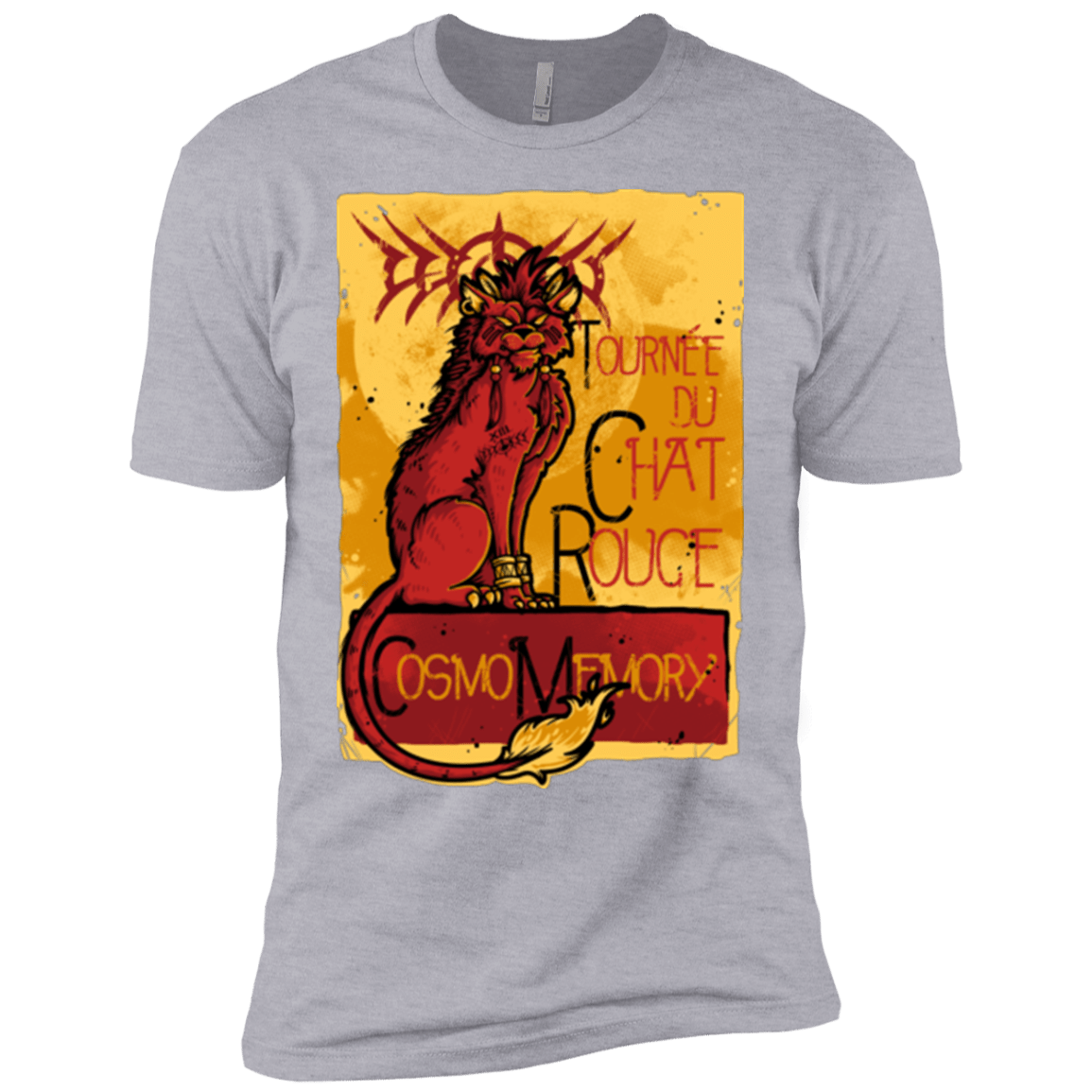 T-Shirts Heather Grey / YXS LE CHAT ROUGE Boys Premium T-Shirt