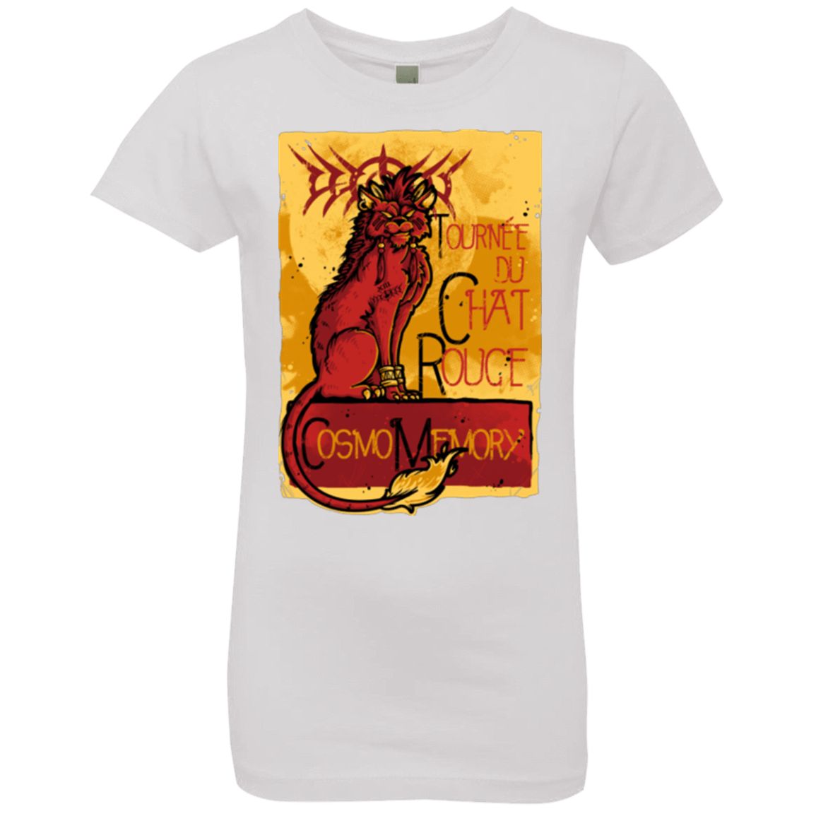 T-Shirts White / YXS LE CHAT ROUGE Girls Premium T-Shirt