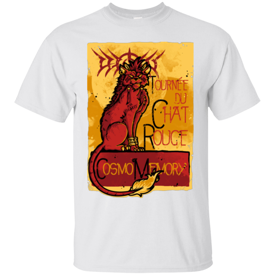 T-Shirts White / Small LE CHAT ROUGE T-Shirt