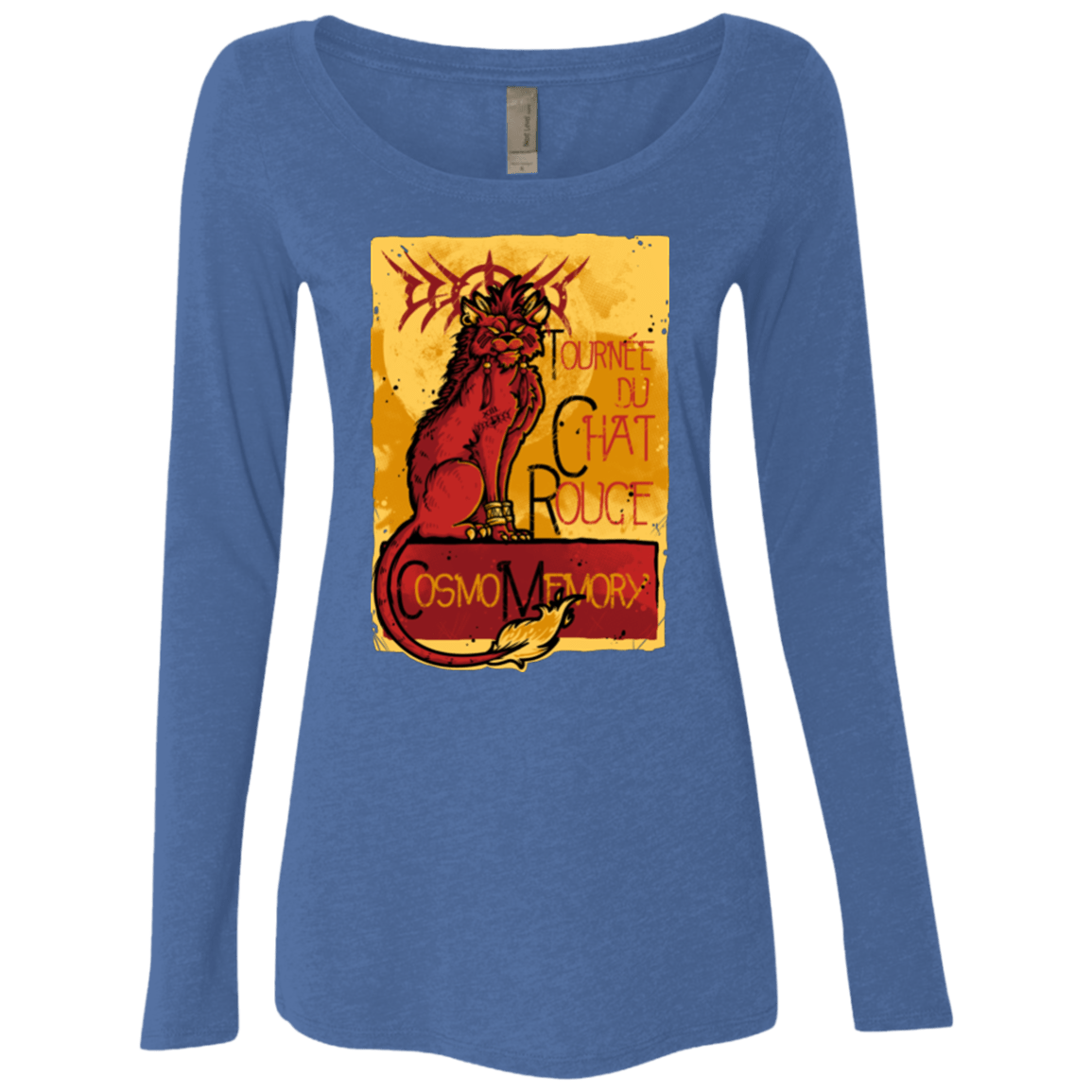 LE CHAT ROUGE Women's Triblend Long Sleeve Shirt