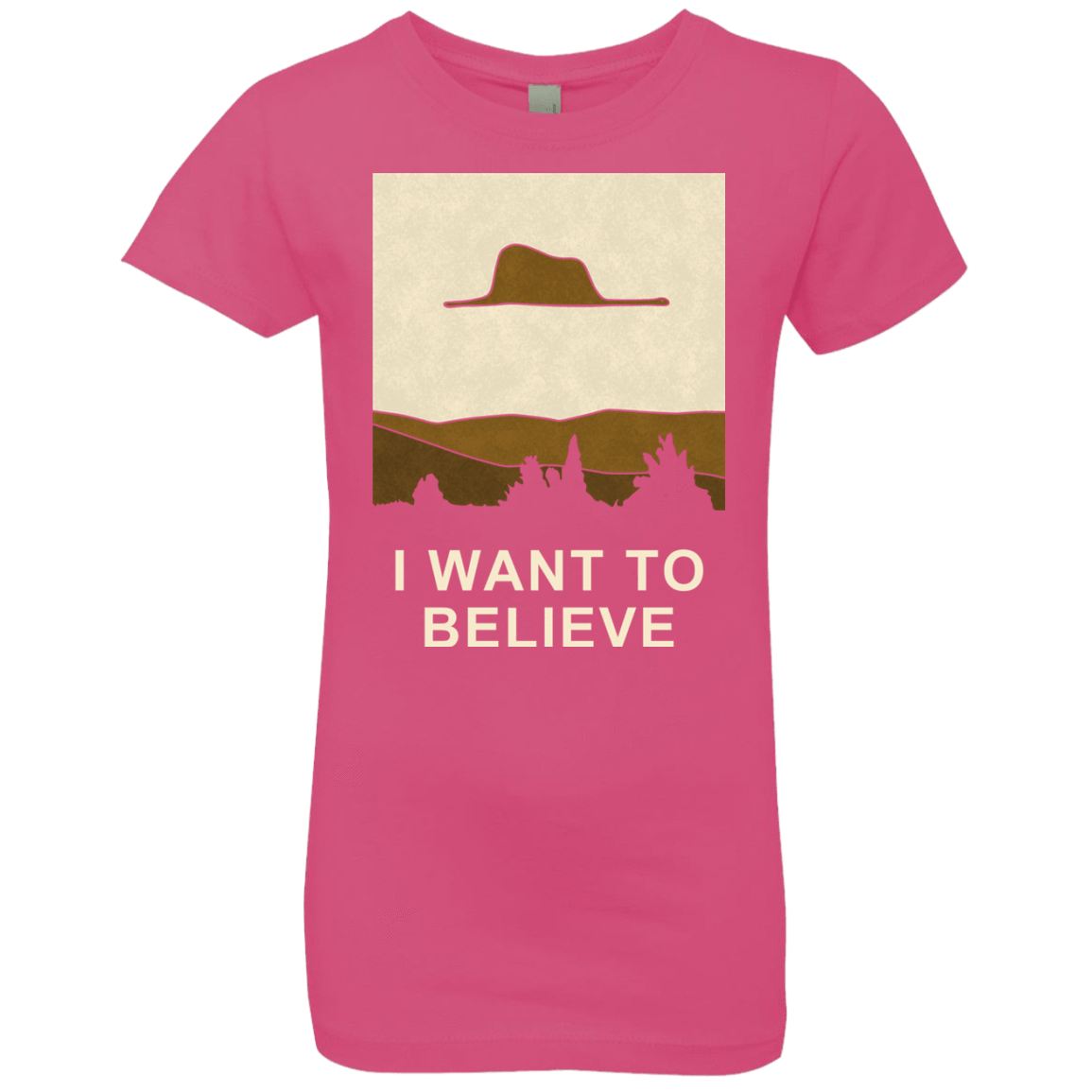 T-Shirts Hot Pink / YXS Le petit believer Girls Premium T-Shirt