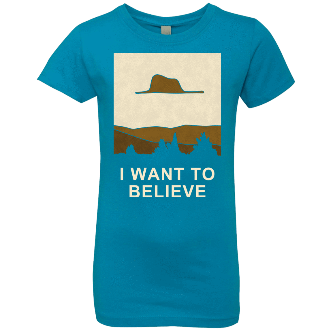 T-Shirts Turquoise / YXS Le petit believer Girls Premium T-Shirt