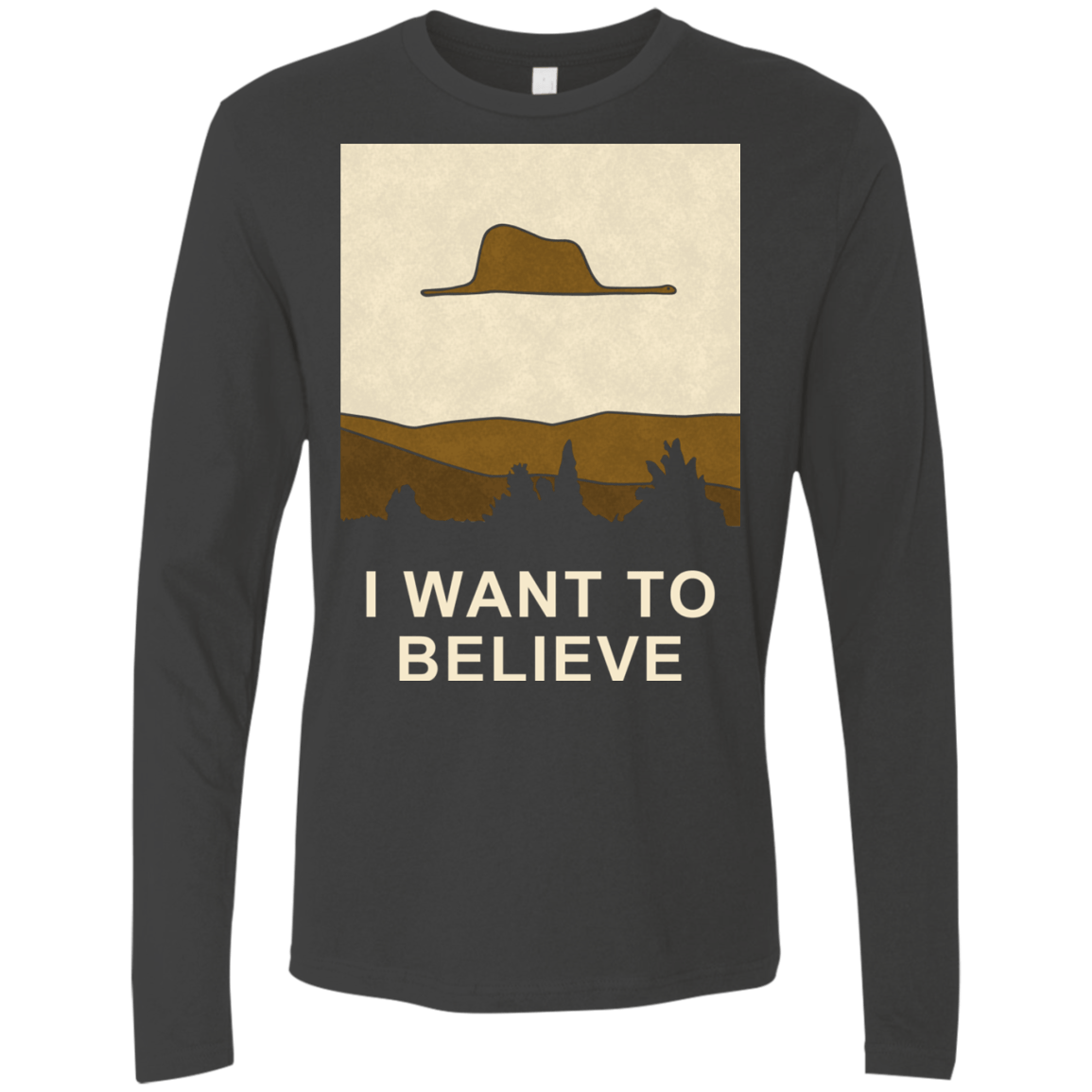 T-Shirts Heavy Metal / Small Le Petit Believer Men's Premium Long Sleeve