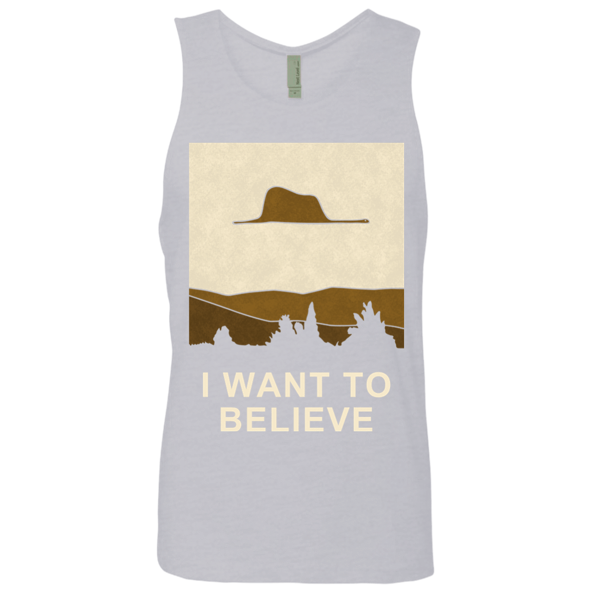 T-Shirts Heather Grey / Small Le petit believer Men's Premium Tank Top