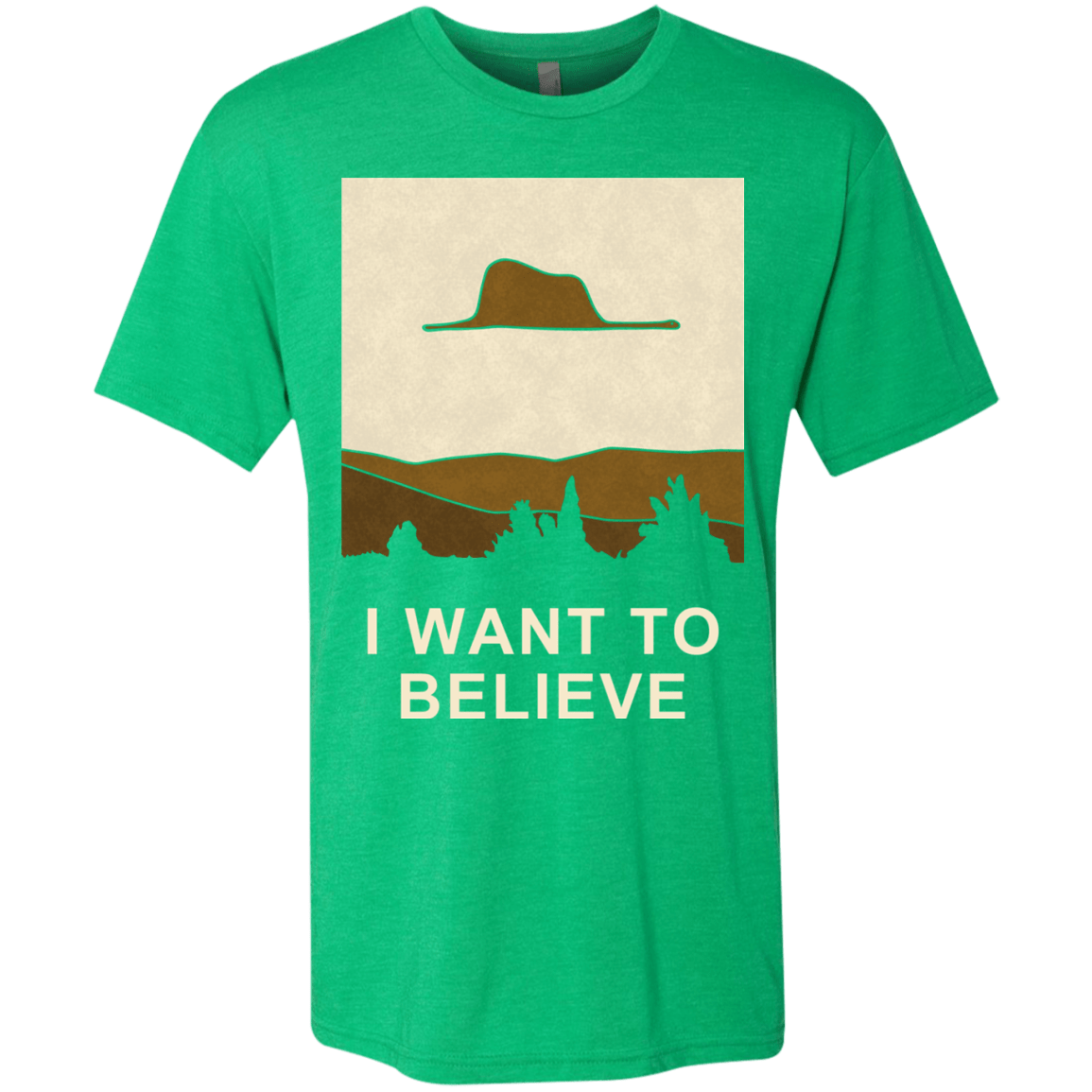 T-Shirts Envy / Small Le Petit Believer Men's Triblend T-Shirt