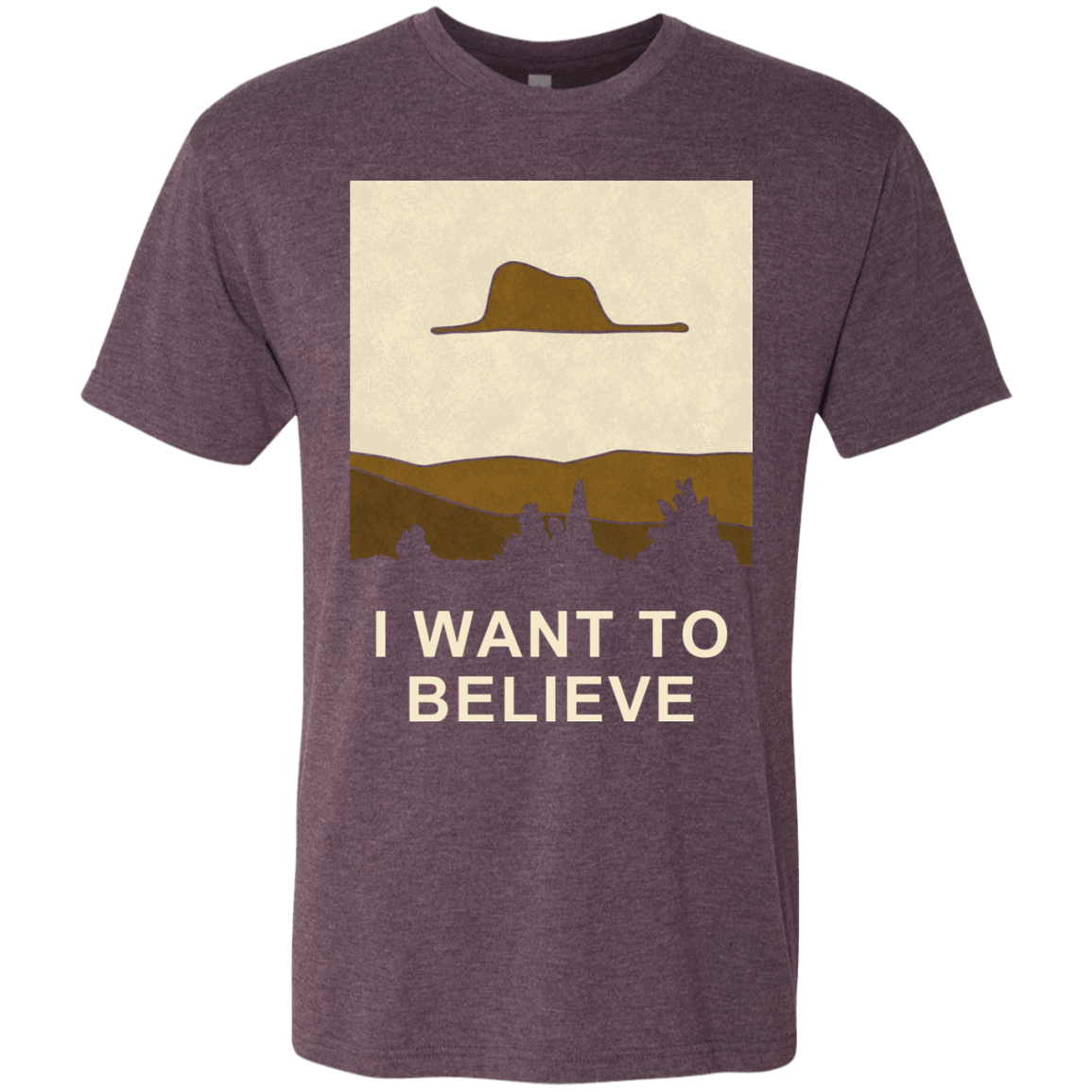T-Shirts Vintage Purple / Small Le petit believer Men's Triblend T-Shirt