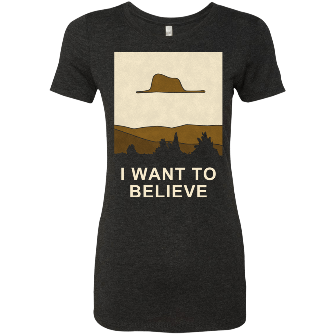 T-Shirts Vintage Black / Small Le Petit Believer Women's Triblend T-Shirt