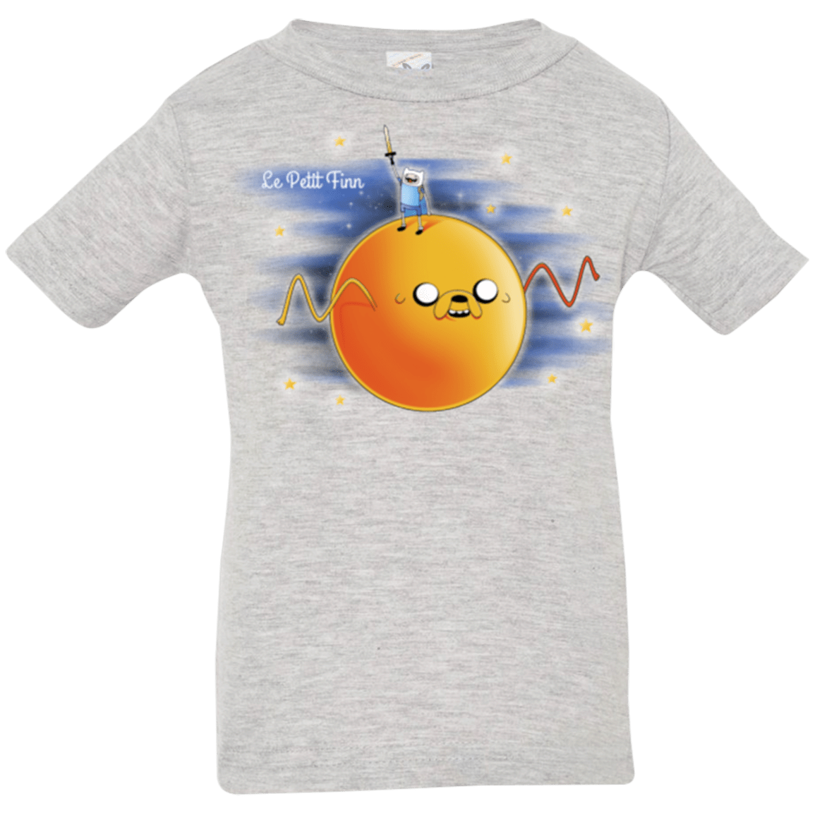 T-Shirts Heather Grey / 6 Months Le Petit Finn Infant Premium T-Shirt