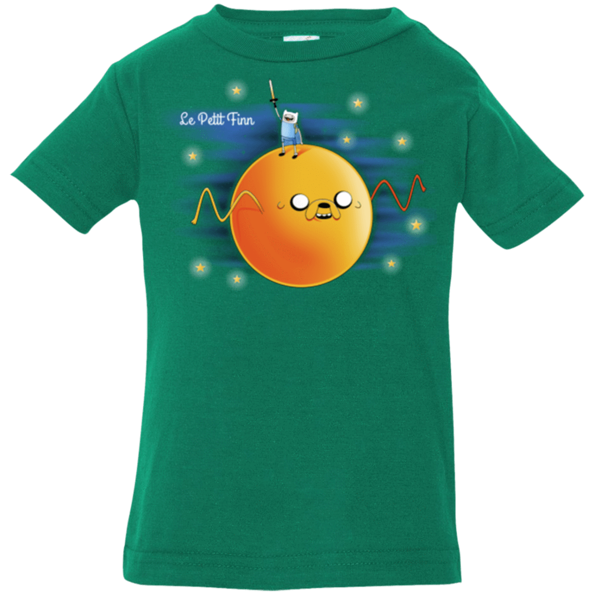 T-Shirts Kelly / 6 Months Le Petit Finn Infant Premium T-Shirt