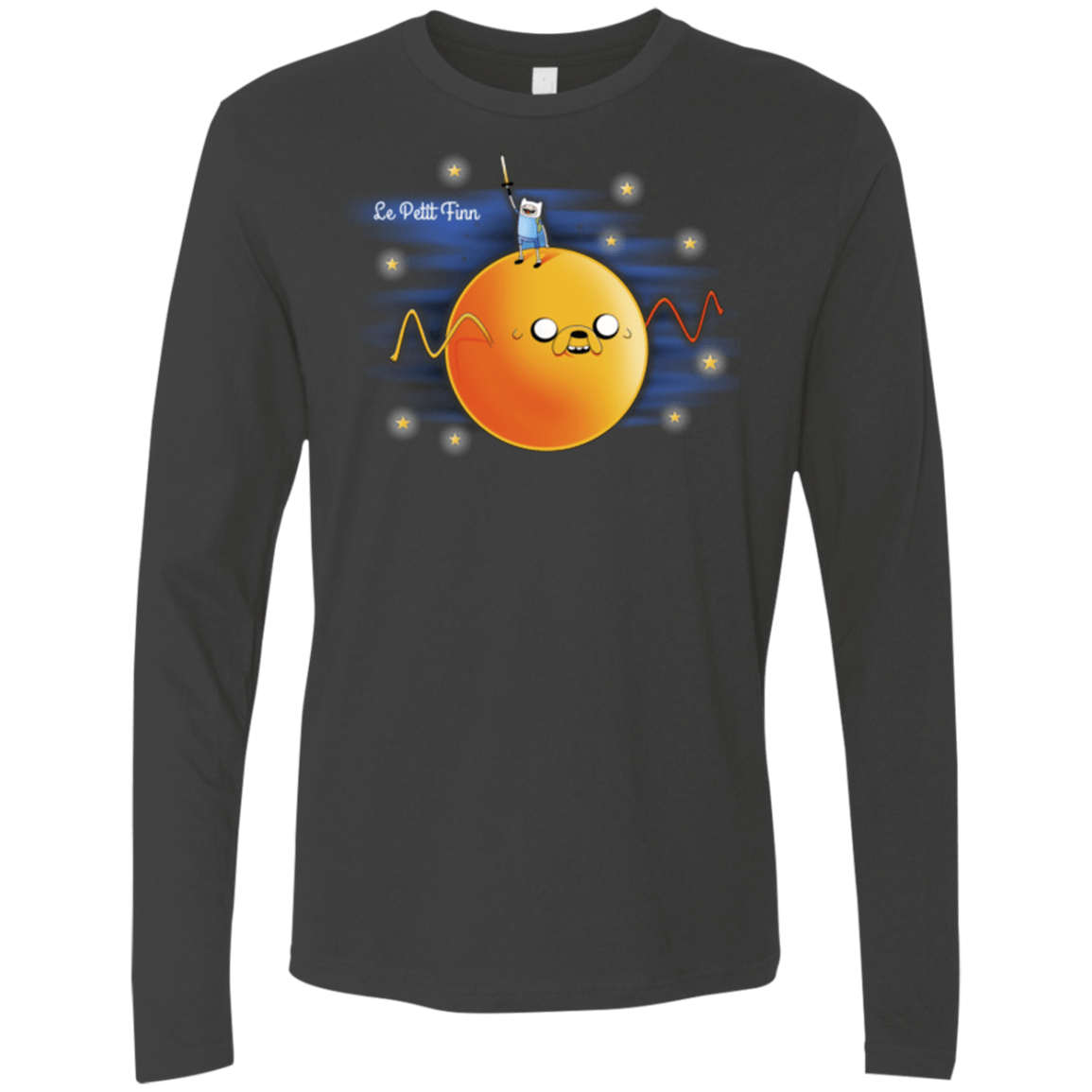 T-Shirts Heavy Metal / S Le Petit Finn Men's Premium Long Sleeve