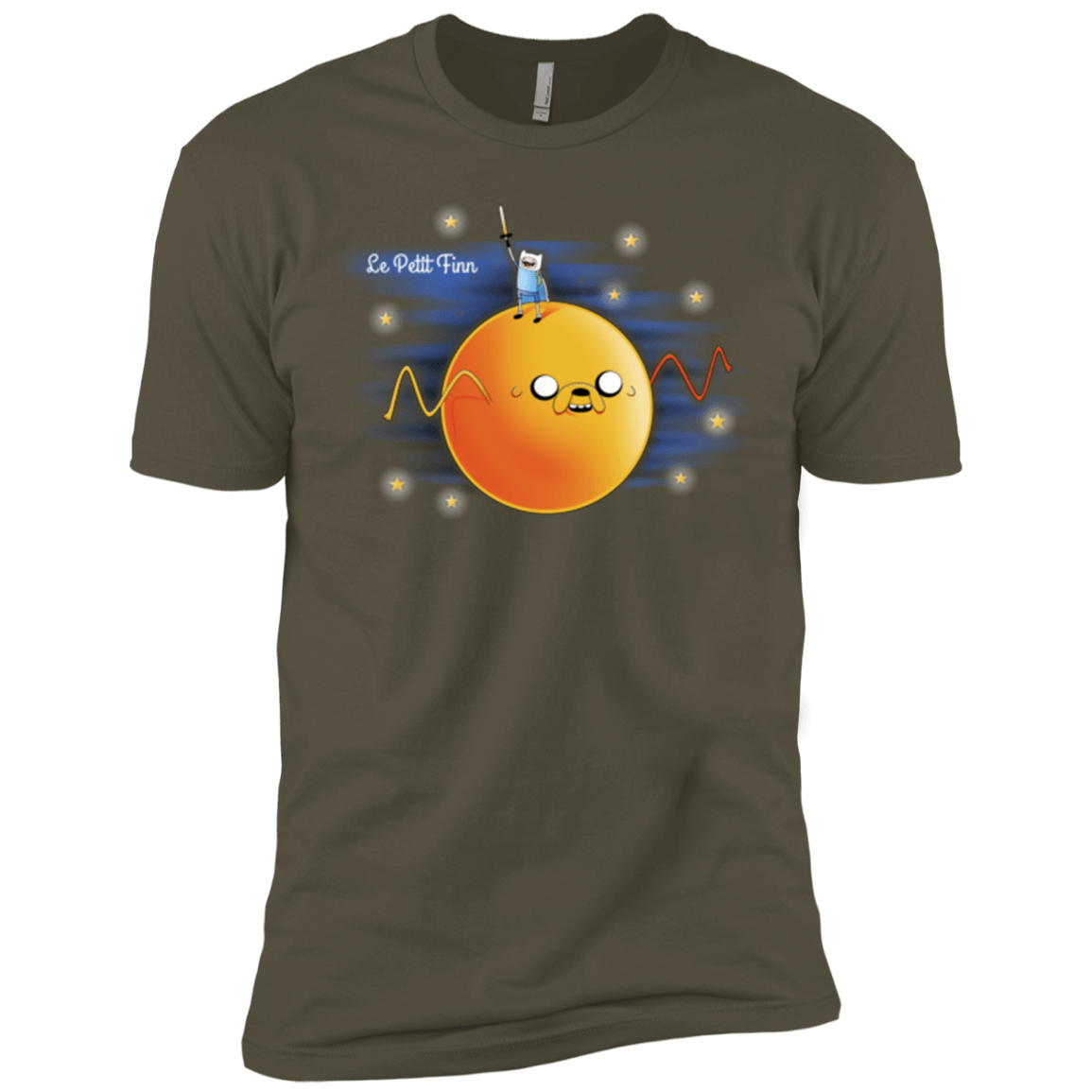 T-Shirts Military Green / X-Small Le Petit Finn Men's Premium T-Shirt